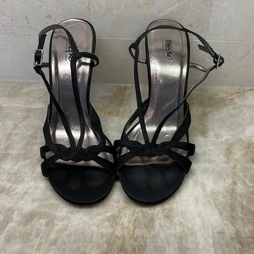 Mossimo Black Satin Heel